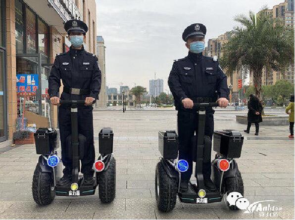 某公安分局巡逻执勤