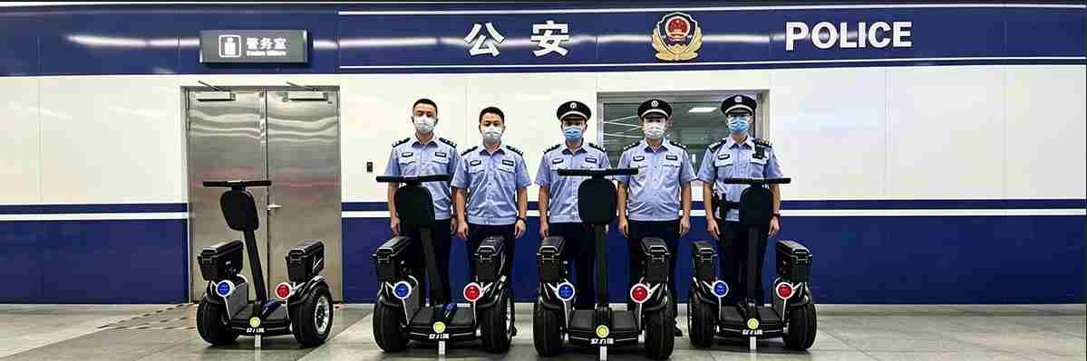 高效机动|交通警用平衡车解决方案 - 安力盾警用平衡车专用于巡逻执勤